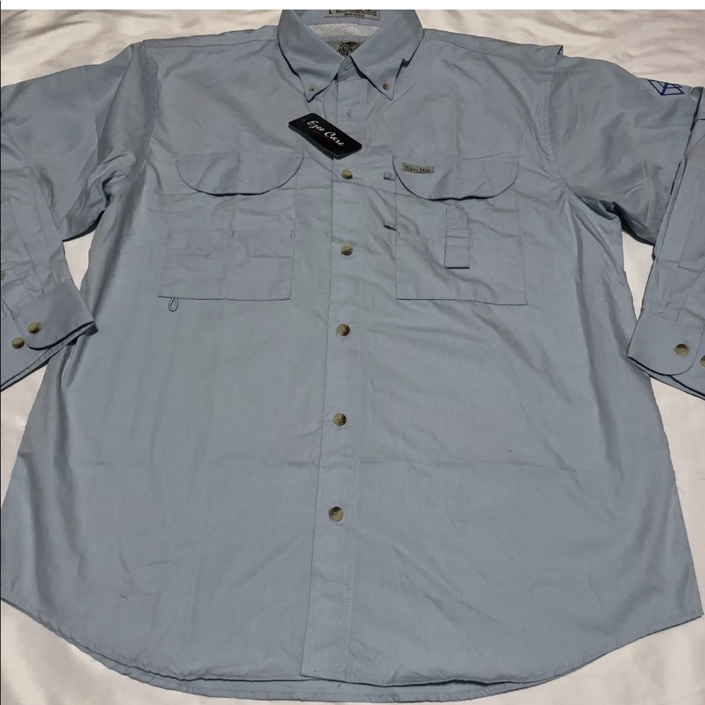⬇️$27 Fishing vented shirt tiger hill outdoor - Picture 2 of 8